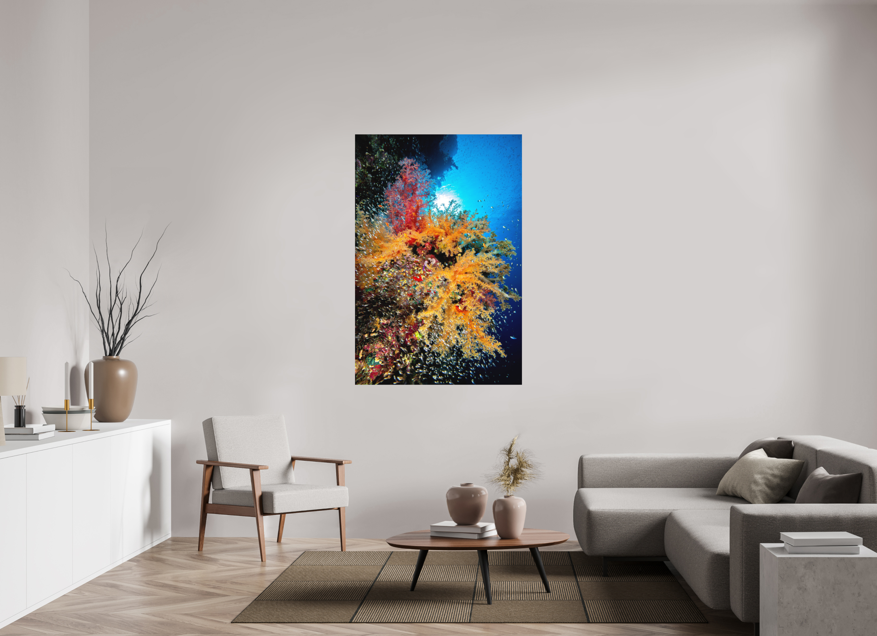 100 x 150 cm, Alu-Dibond Color Explosion