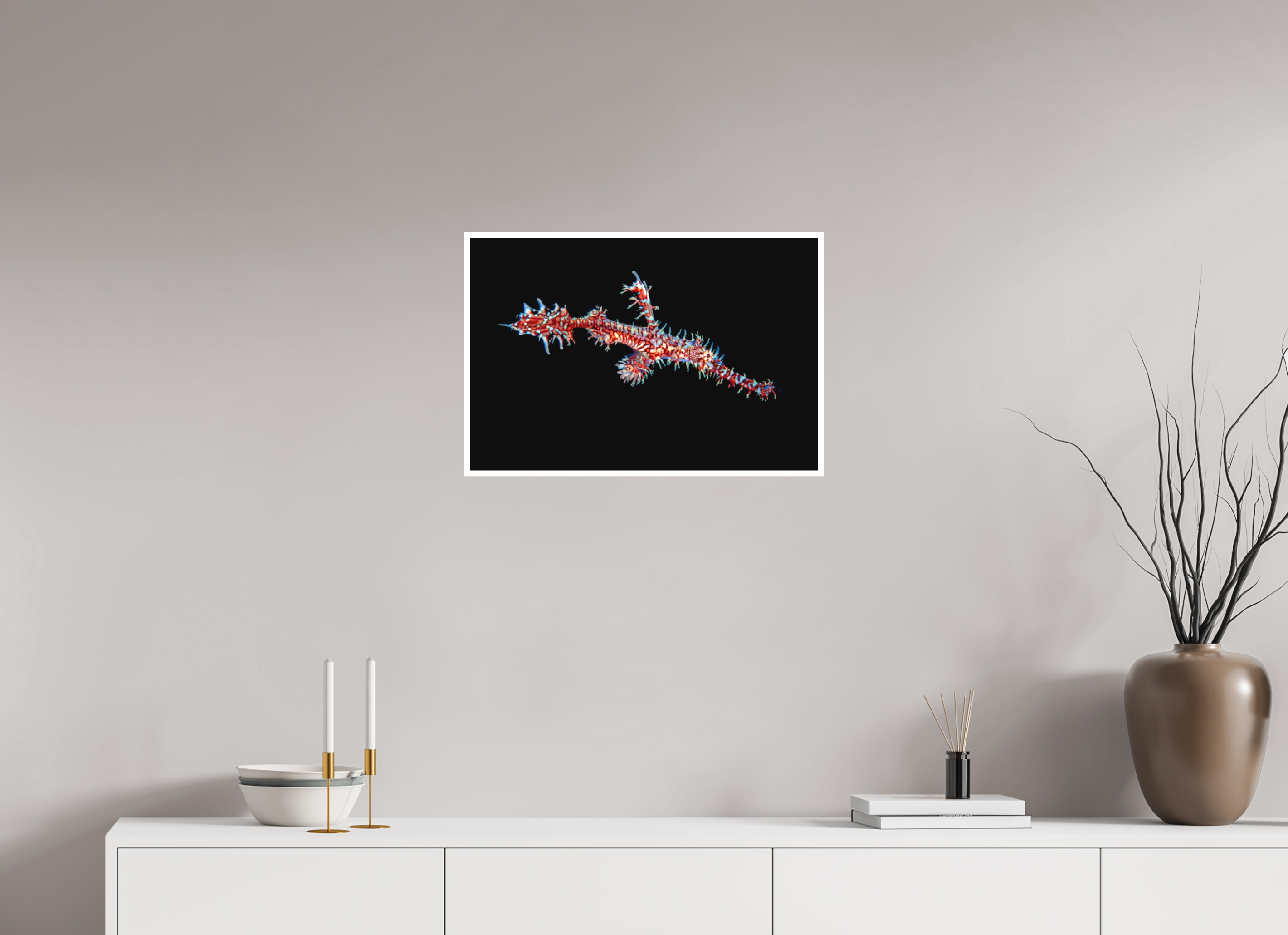 60 x 40 cm, Fine Art Print Only Ghost Pipefish
