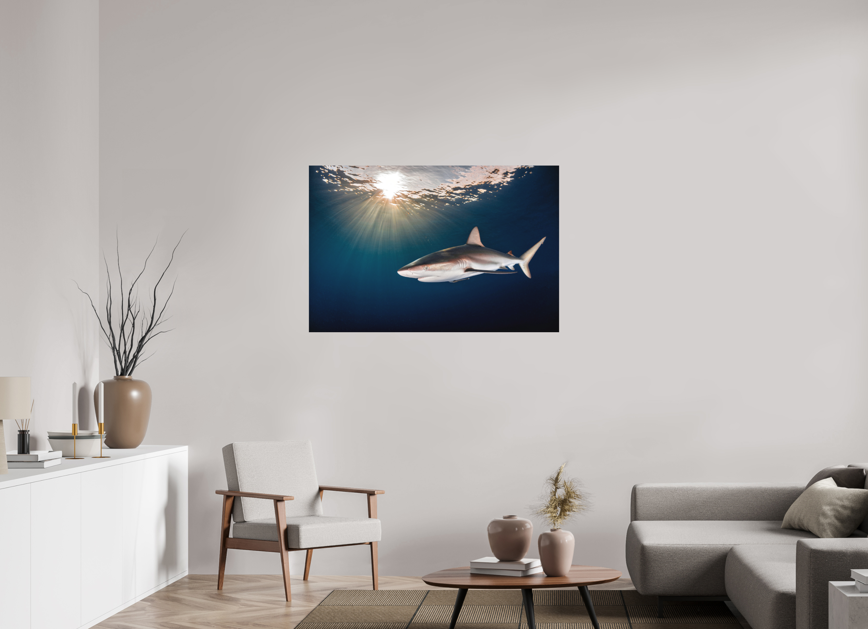 120 x 80 cm, Alu-Dibond Caribbean Sunset