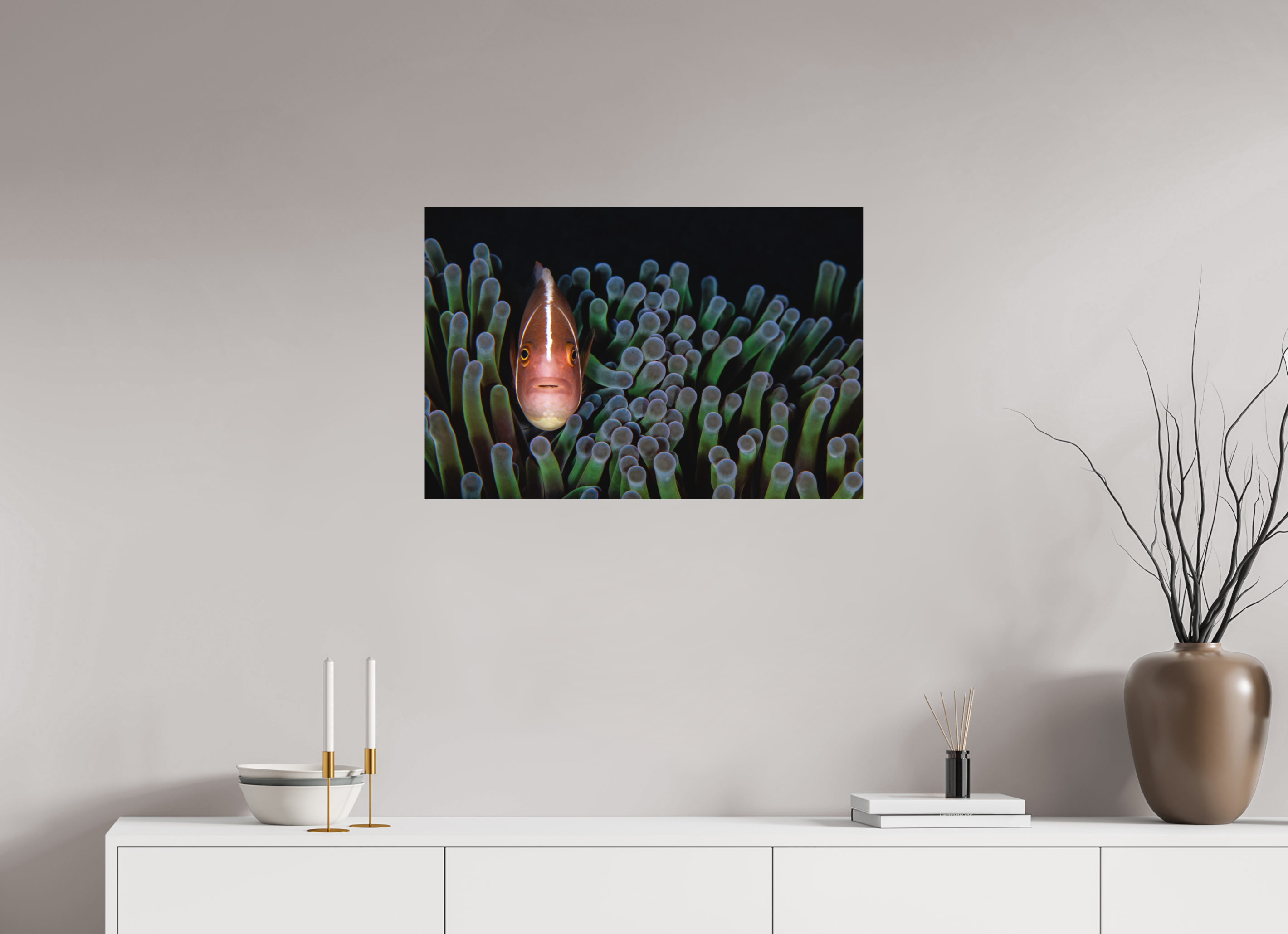 75 x 50 cm, Fine Art Print on Alu-Dibond Tucked In