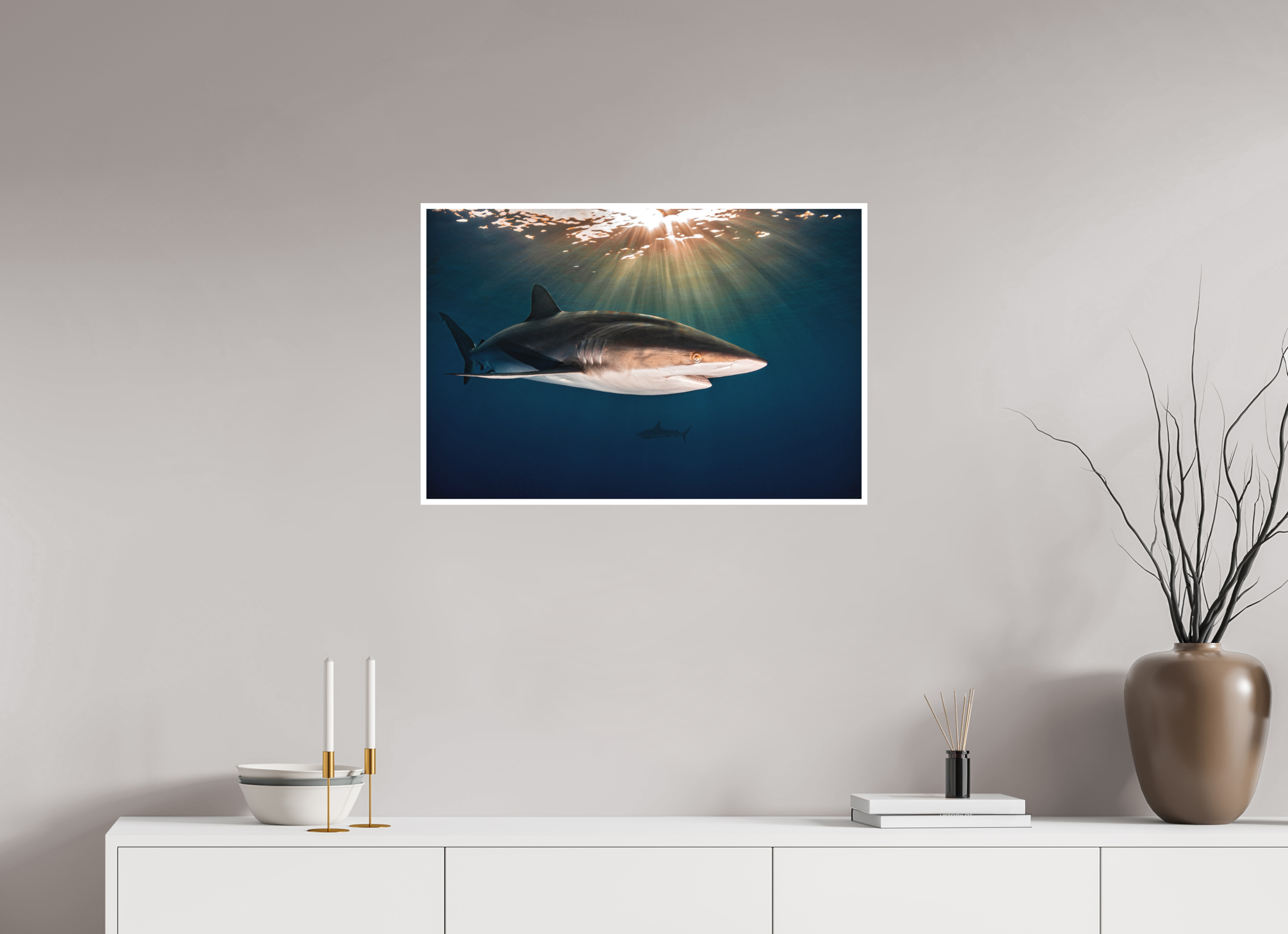 75 x 50 cm, Fine Art Print Only Silky Sunset