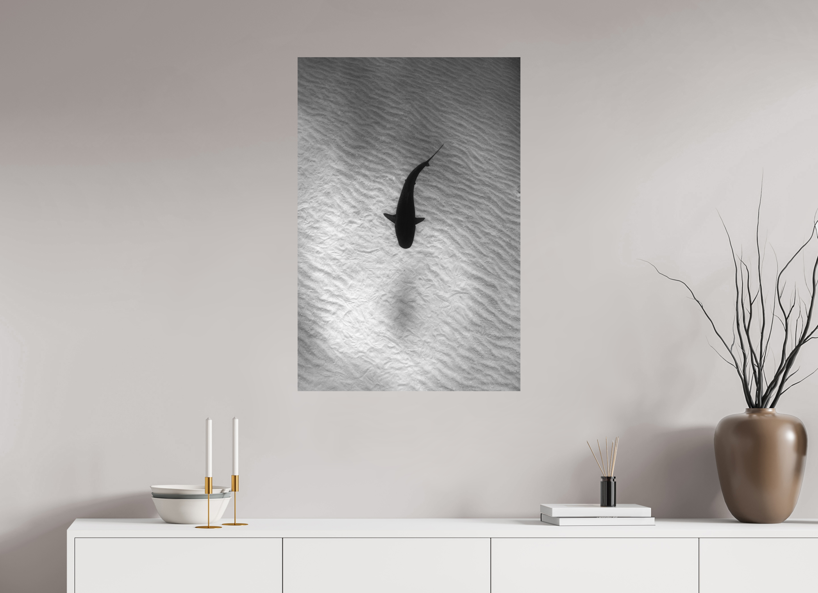 60 x 90 cm, Alu-Dibond Tiger Stripes